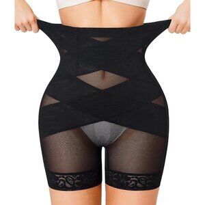 Tummy Control Body Shaper High Shorts Thigh Slimmer Waisted  Lifting Panties